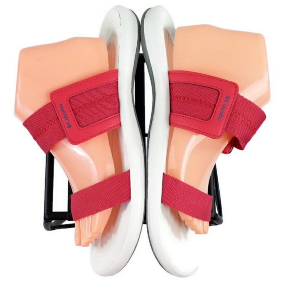 Columbia Caprizee Red Sport Sandals Womens Size 11 Adjustable Strap Comfort EUC - Picture 5 of 10